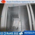 R134A Commercial Sliding Door Glass Top Chest Deep Freezer